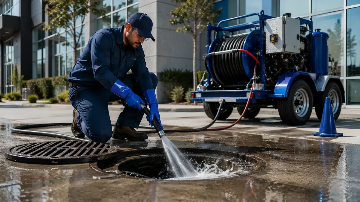 Commercial Hydro Jet Drain Cleaning in Inyokern