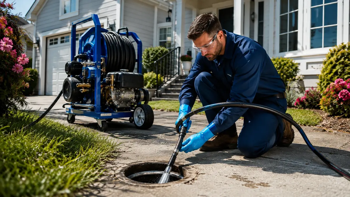 Residential Hydro Jet Drain Cleaning in Inyokern